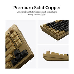 Keychron Q1 HE QMK Wireless Custom Keyboard - Copper Edition