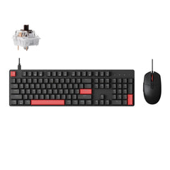 Lemokey X2 QMK Wired Mechanical Keyboard