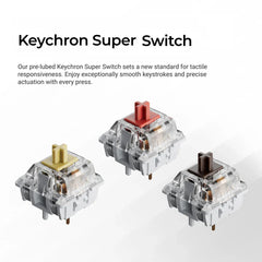 Keychron C2 Pro 8K QMK Wired Custom Mechanical Keyboard