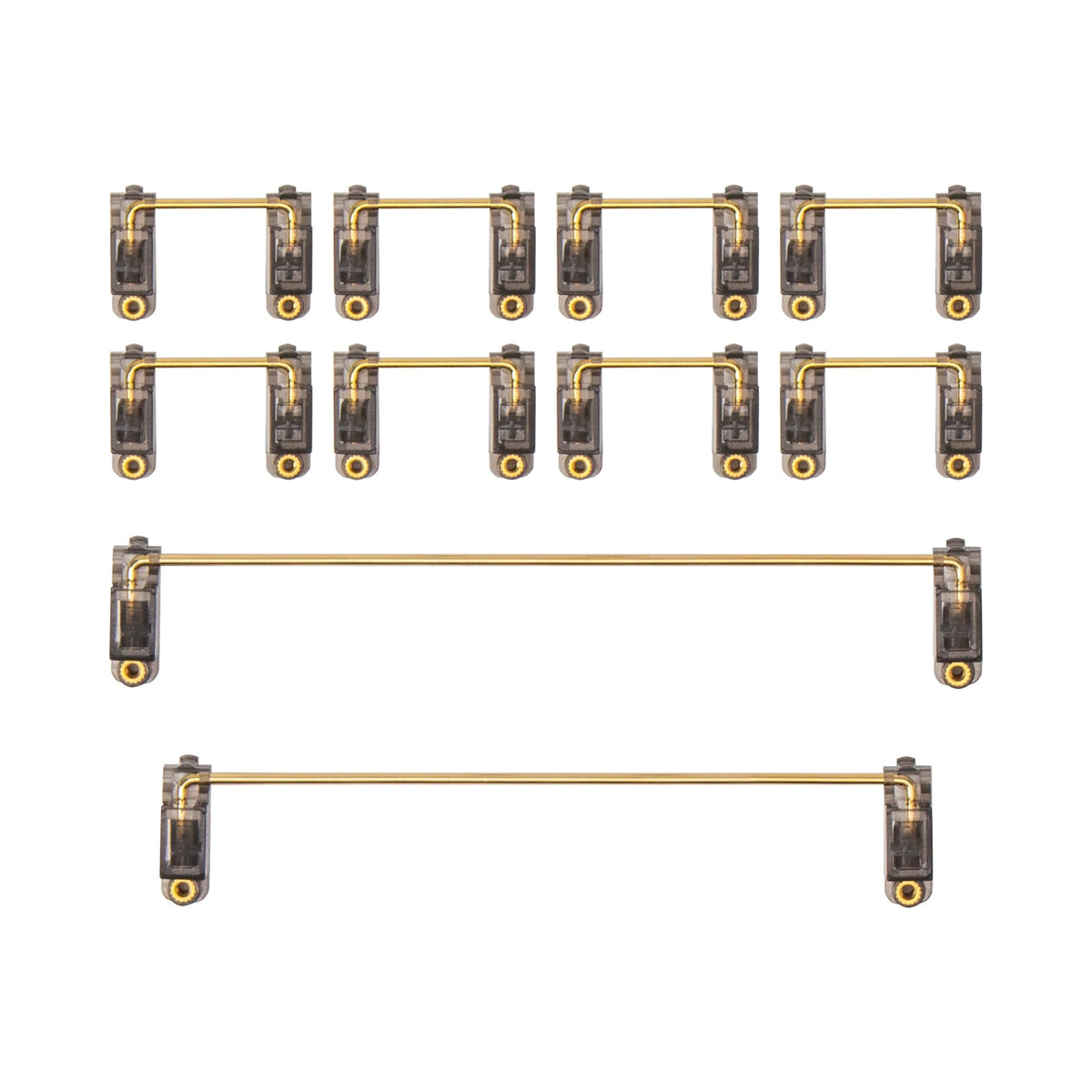 Keychron Gold Plated PCB Mounted Stabilizer Set